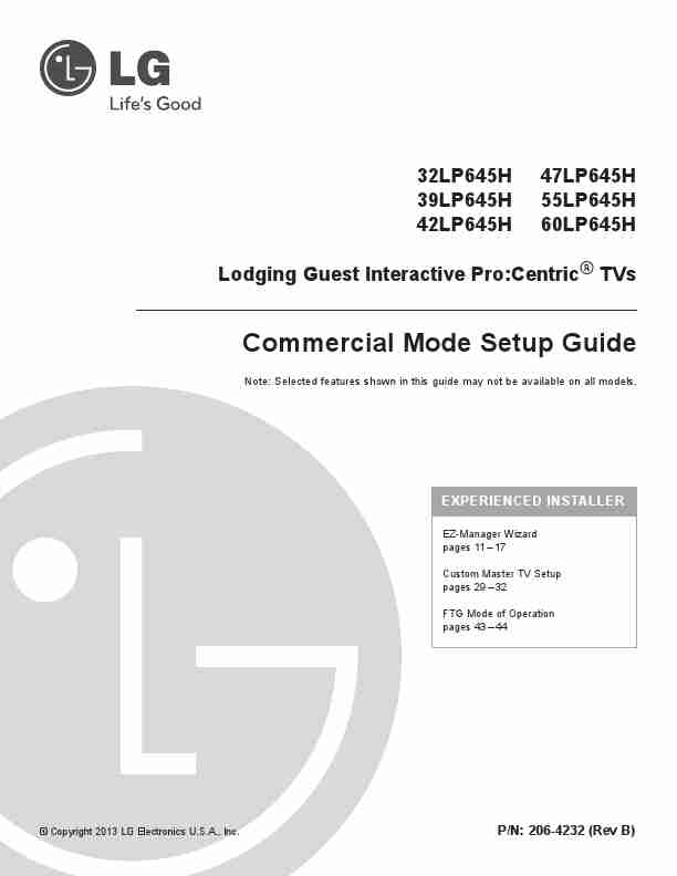 LG Electronics Car Satellite TV System 32LP645H-page_pdf